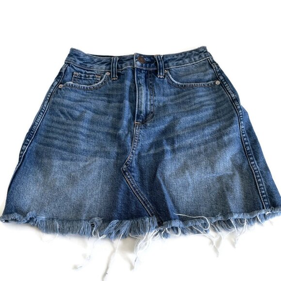 Abercrombie & Fitch Dresses & Skirts - Abercrombie & Fitch Denim Jean Skirt Womens Size 24W